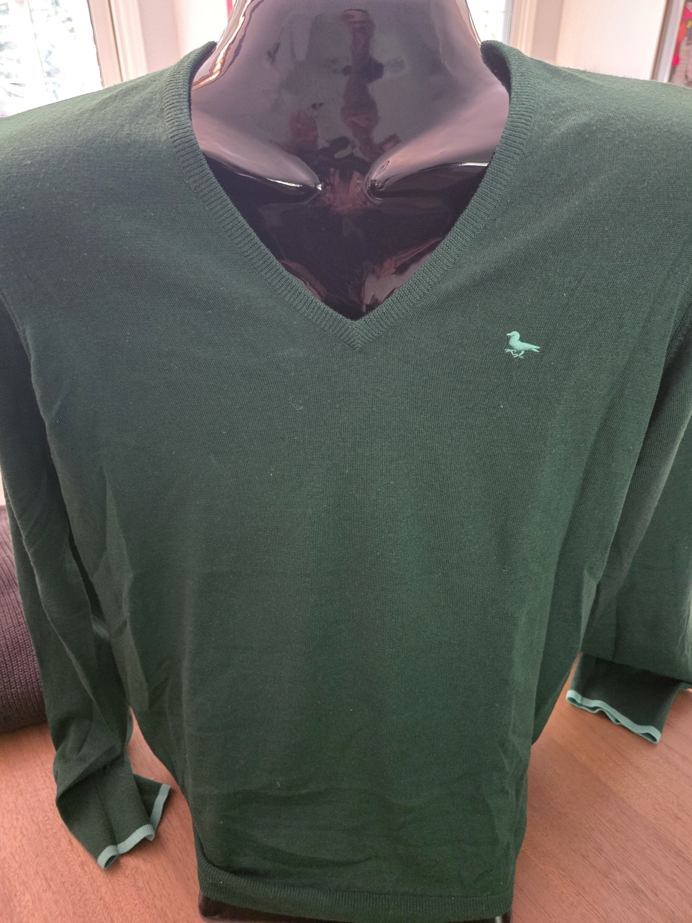 Modern Amusement V-neck Sweater